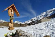 02 Buon cammino per chi sale da Cornalba in Alben passando per le Baite e pestanto neve...